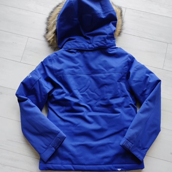 ROXY NEW Meade Girl Technical DryFlight Snow Jacket - Picture 8 of 12